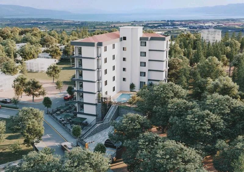 2+1 Flat with Iznik Lake View